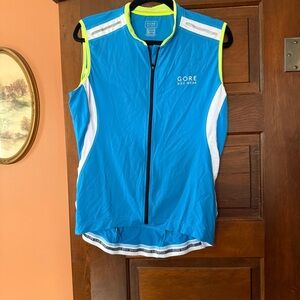 Gore Bike Wear Blue Sleeveless Tank Top